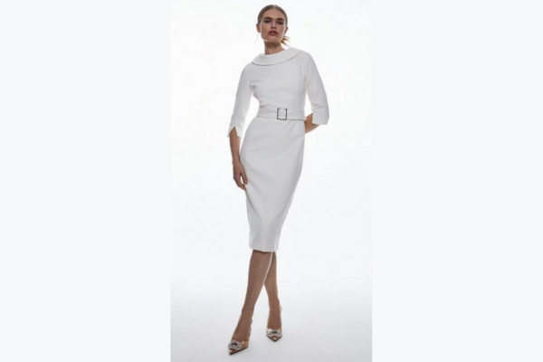 فستان كارين ميلين ابيض