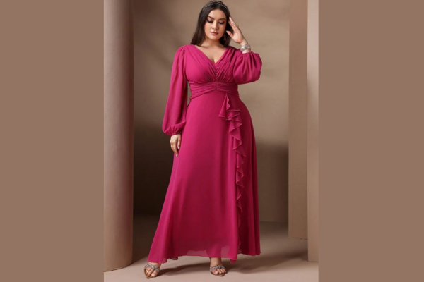 اختاري ما يناسبك من أنواع فساتين تخفي البطن والارداف بذكاء 19 أنواع فساتين تخفي البطن والارداف