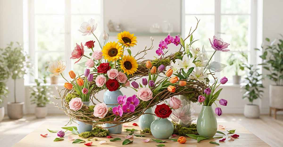 انواع الورد الأكثر شعبية واختيار الأفضل لتقديمه كهدية مميزة