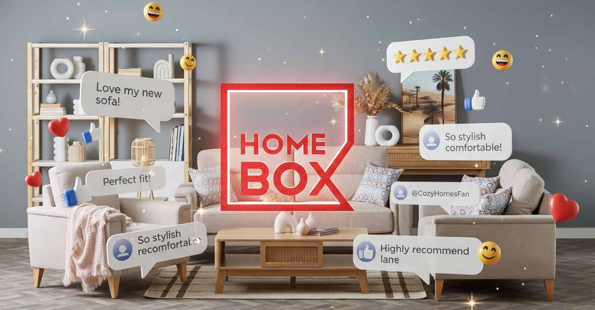 مراجعات وتعليقات حول هوم بوكس وتجربة التسوق وخدمة العملاء
