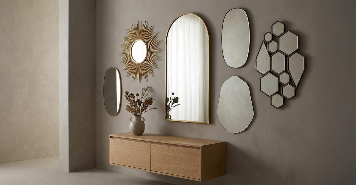 أحدث اشكال مرايات ديكور للحمام تمنح مساحتك لمسة فخامة وعصرية