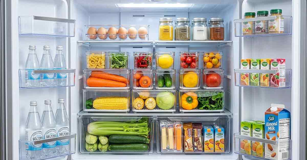 كيفية اختيار أفضل منظمات ثلاجه لتنظيم الطعام بسهولة وذكاء
