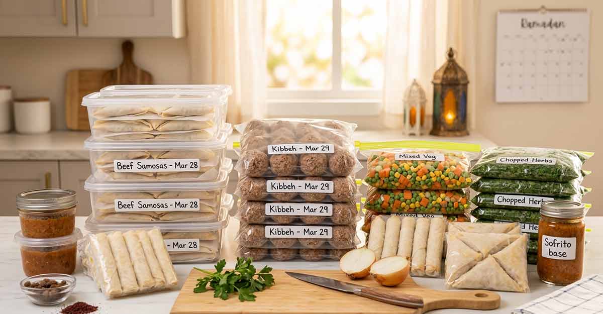 كيف اجهز مفرزنات رمضان