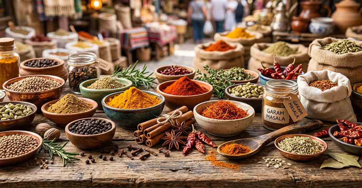 دليل اختيار افضل بهارات تضفي مذاقًا وطعمًا لا يُنسى على أطباقك