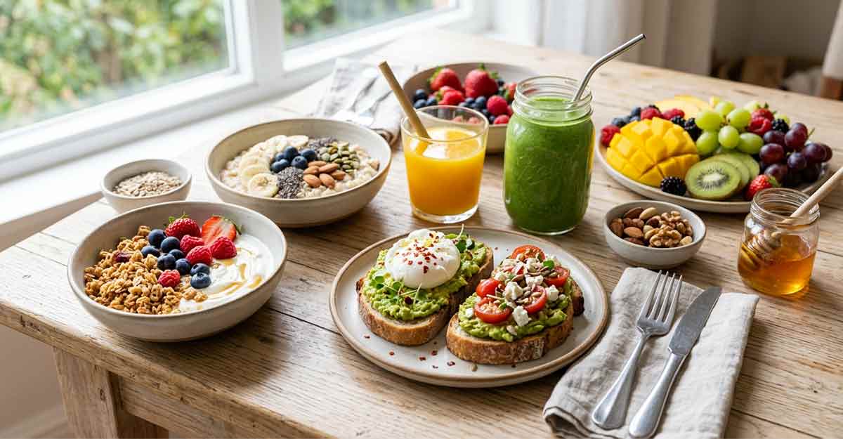 أفضل افكار فطور صحي متنوع يوازن بين الطعم والقيمة الغذائية
