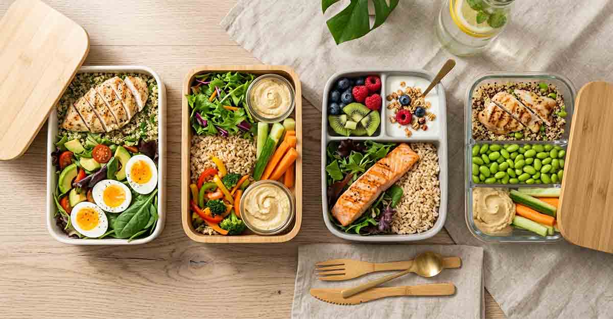 افكار لانش بوكس صحي متكامل غني بالعناصر الغذائية الضرورية