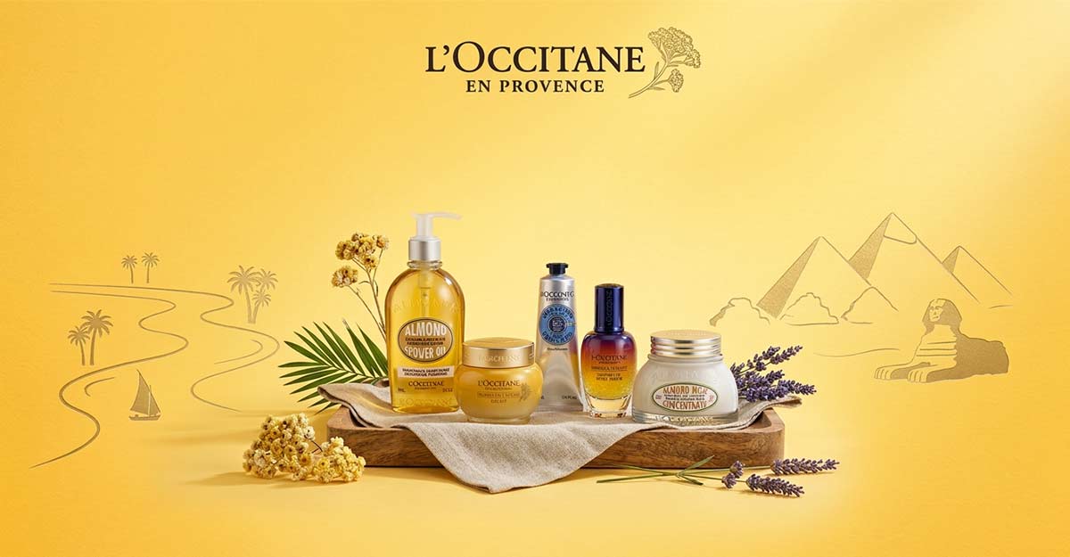 منتجات لوكسيتان اصبحت في مصر لعناية مثالية بالجسم والبشرة