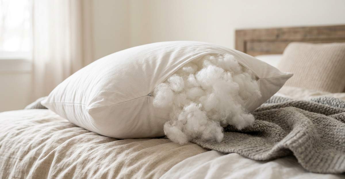 كيف تختار حشوة مخدات تمنحك الراحة وتدعم وضعية النوم الصحيحة