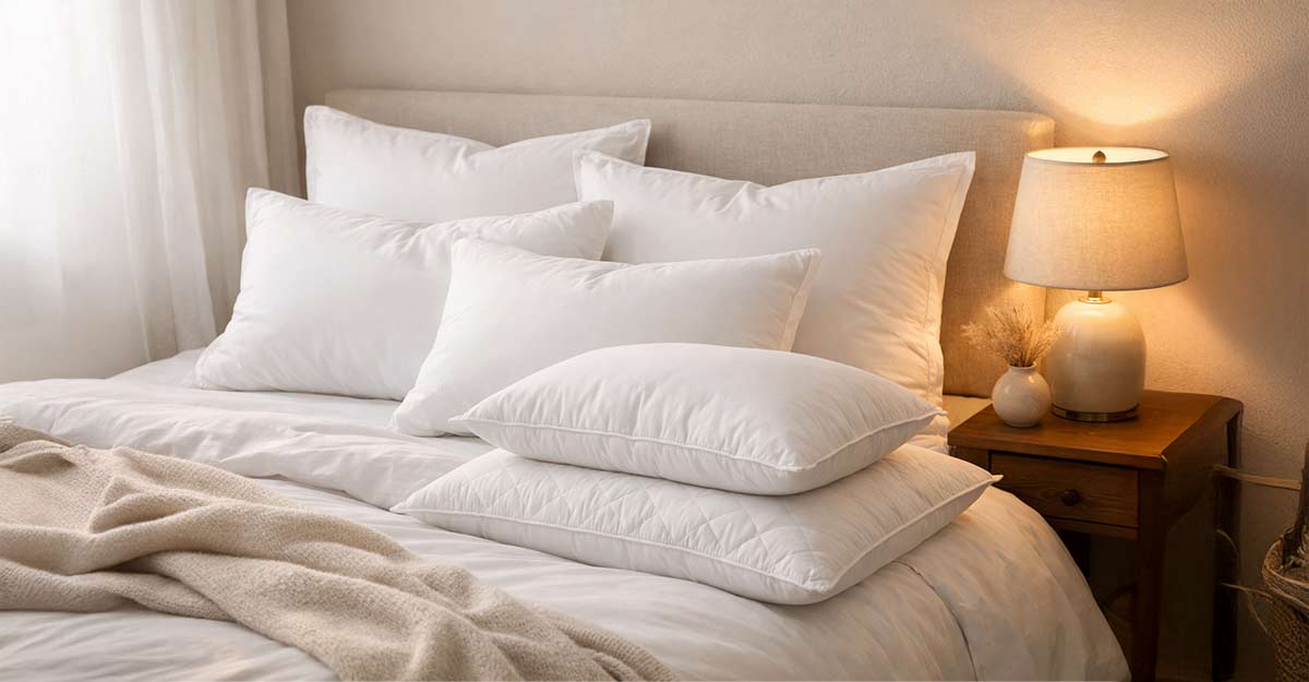 كيف تختار افضل مخدات للنوم لراحة مثالية ونوم عميق طوال الليل