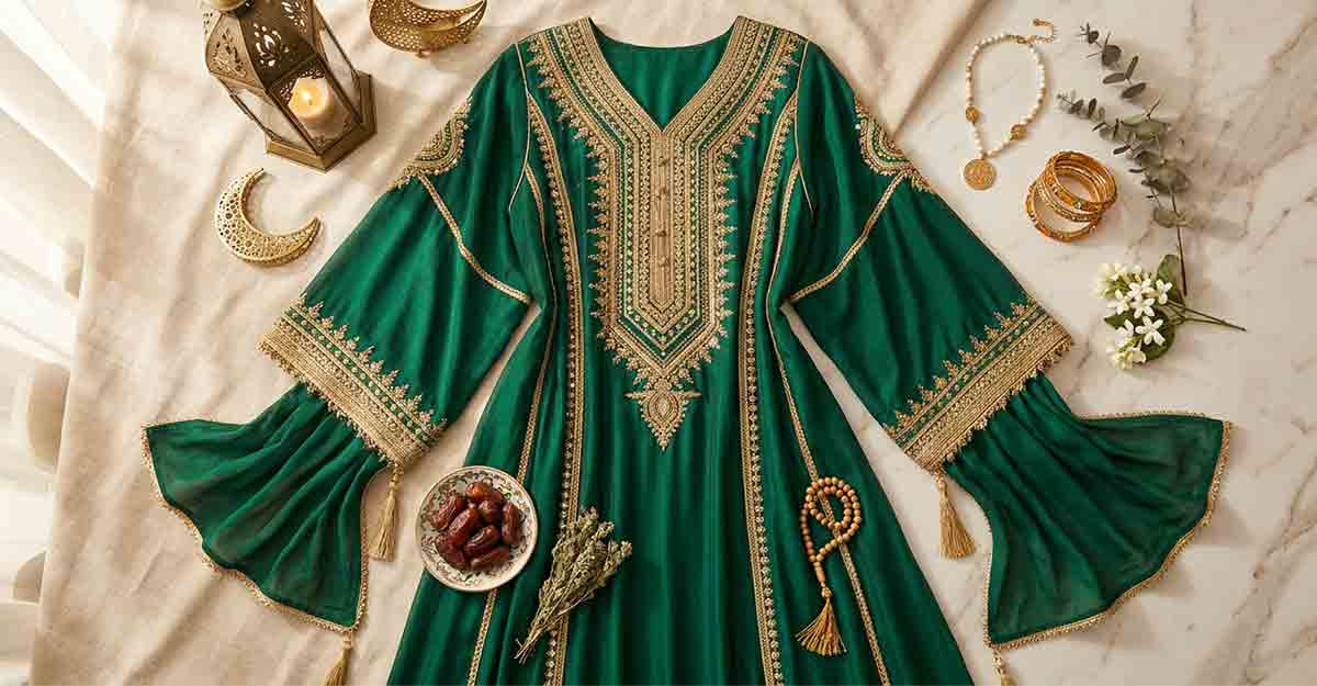 دليلك لاختيار فساتين رمضان الفاخرة والمريحة بتصاميم أنيقة