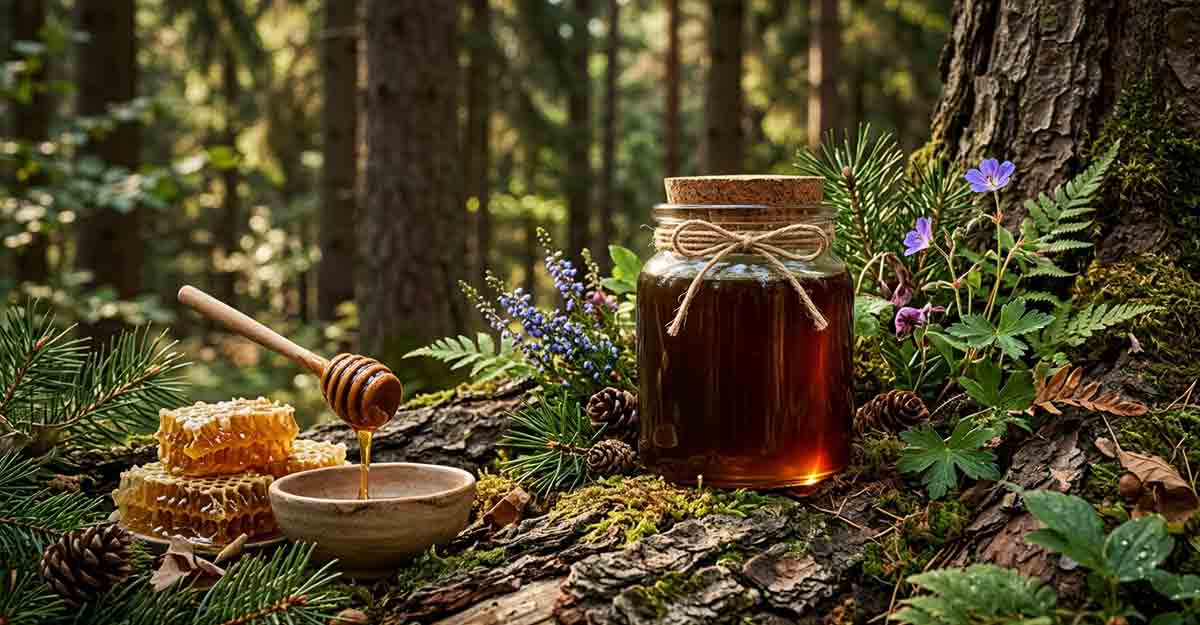 اكتشف فوائد عسل الغابة السوداء الطبيعي للصحة وطريقة استخدامه