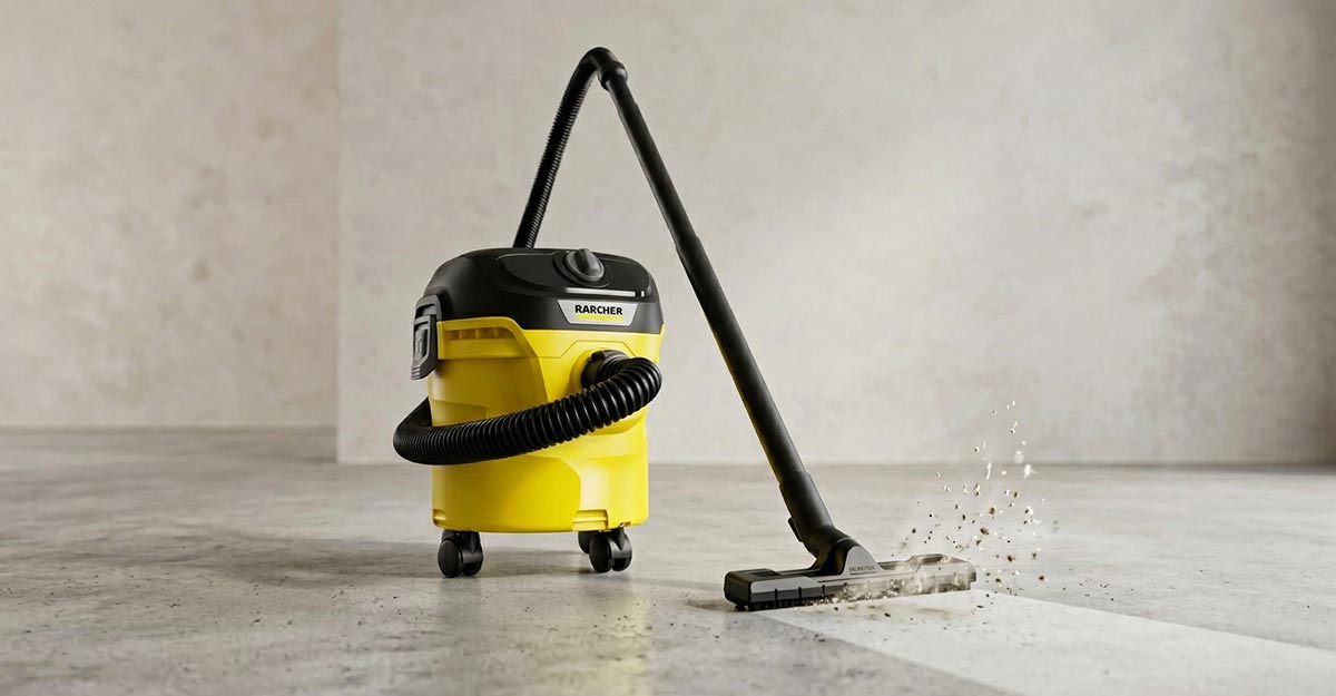 دليلك الشامل لاختيار أفضل مكنسة كارشر لتنظيف منزلك بفعالية