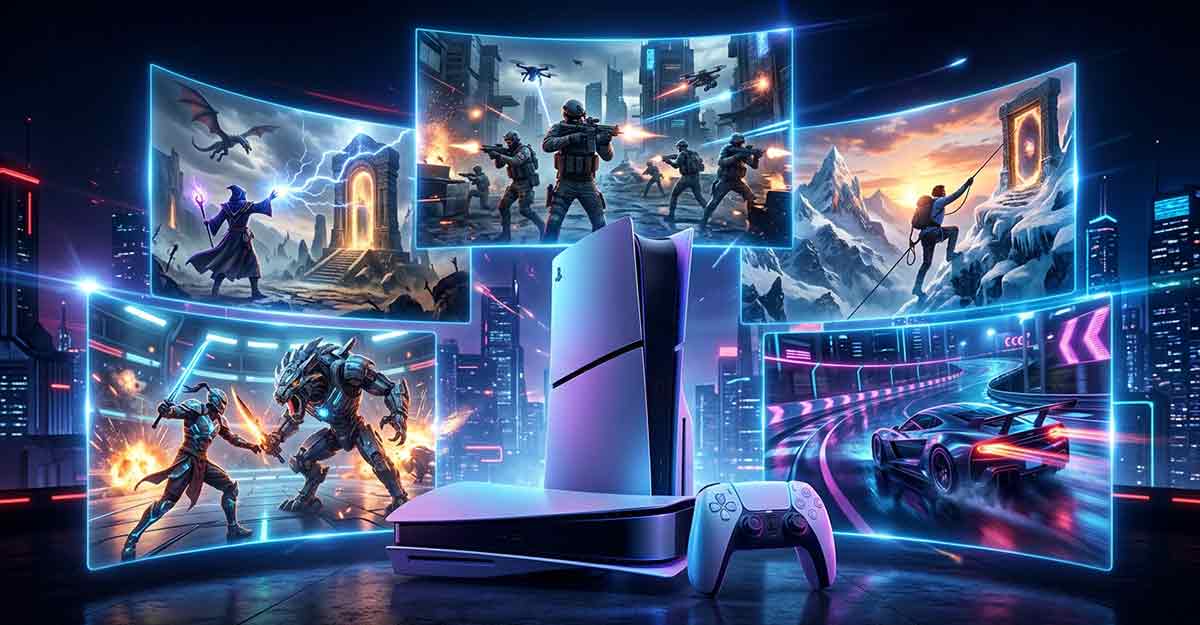 6 أفضل ألعاب بلايستيشن 2026 لعشاق الجرافيك العالي والواقعية