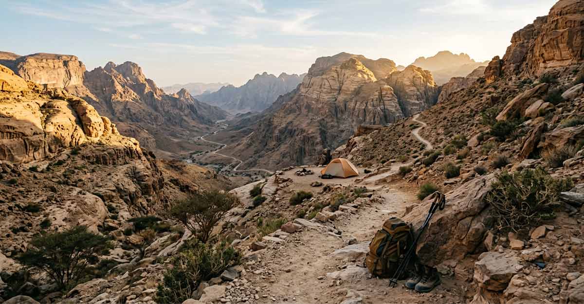رياضة الهايكنج في السعودية وأجمل المسارات الطبيعية للاستكشاف