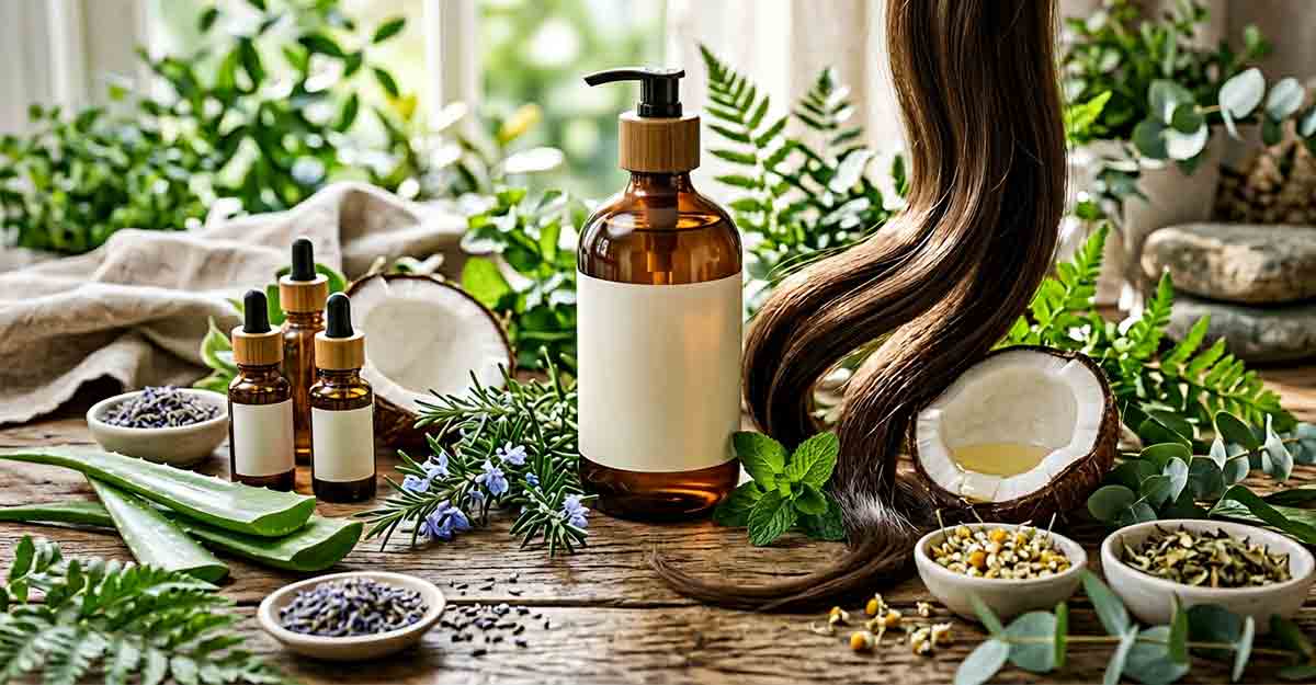 أفضل شامبو للشعر خالي من المواد الكيميائية بمكونات طبيعية