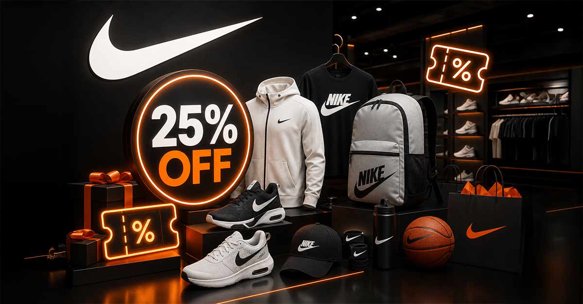 كيف أحصل على خصم 25% على منتجات نايكي؟ أهم النصائح للتوفير