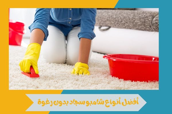 شامبو سجاد بدون رغوة